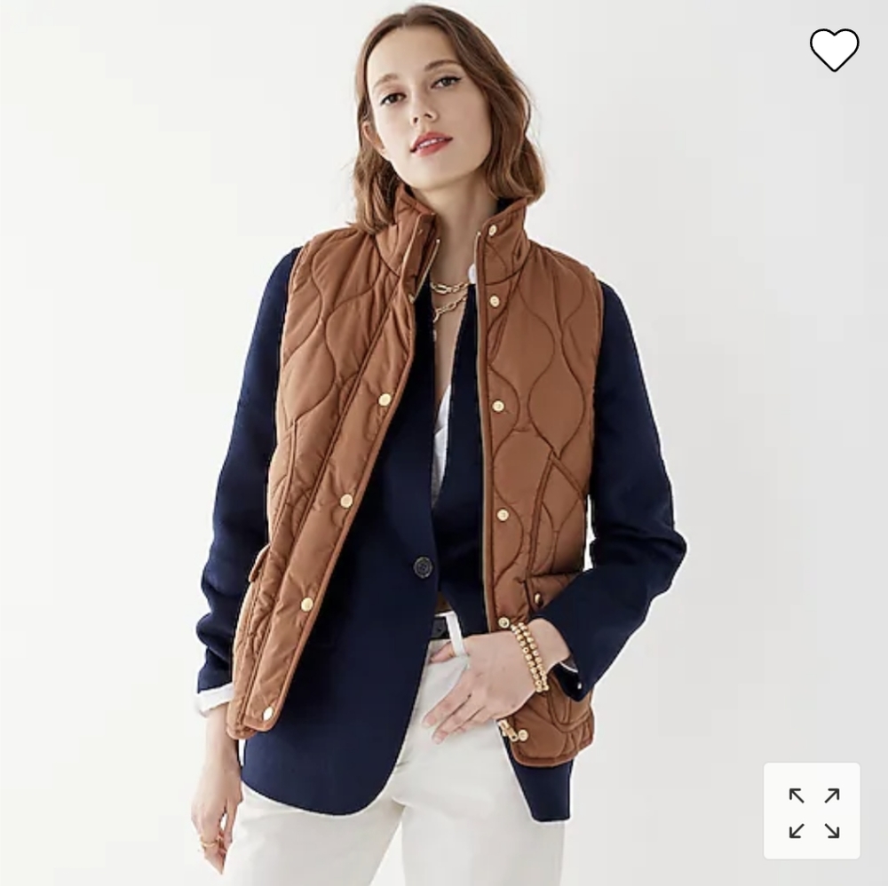 NWT J.Crew Excursion Vest Size M